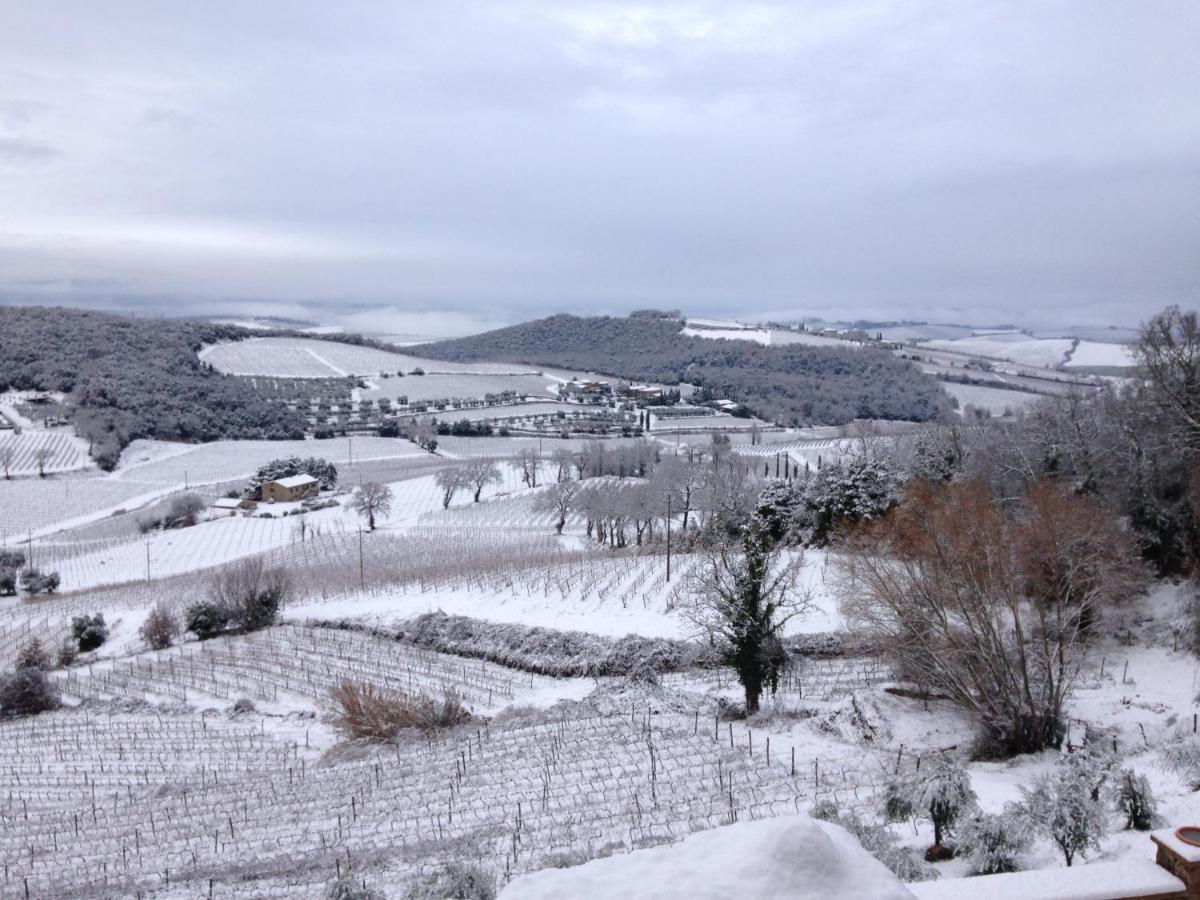 Il Burellino Villa Montalcino Kültér fotó