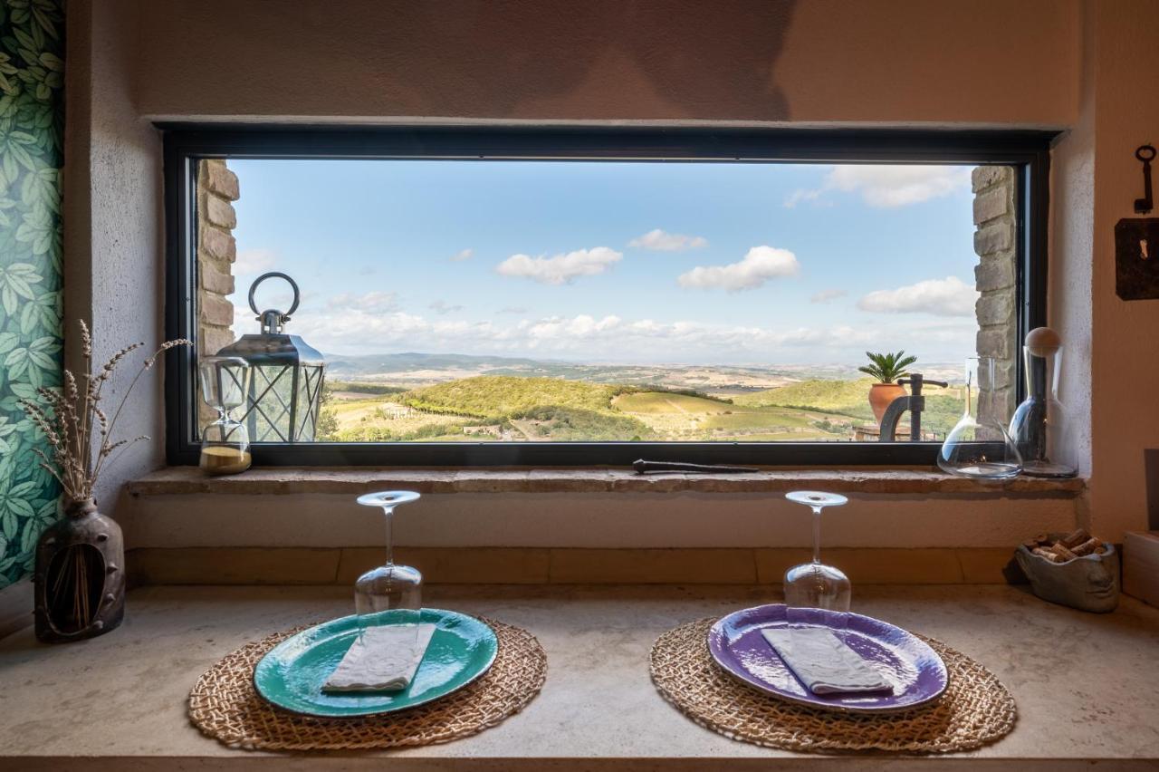Il Burellino Villa Montalcino Kültér fotó